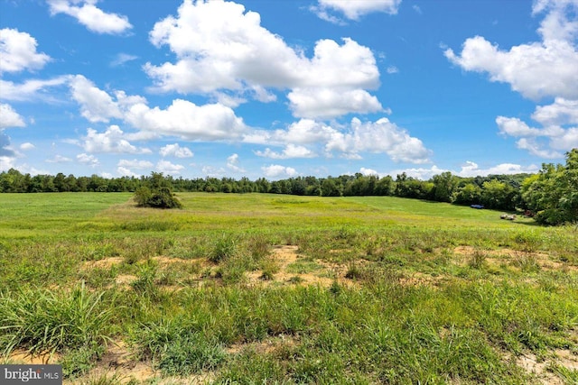 view of nature featuring a rural view