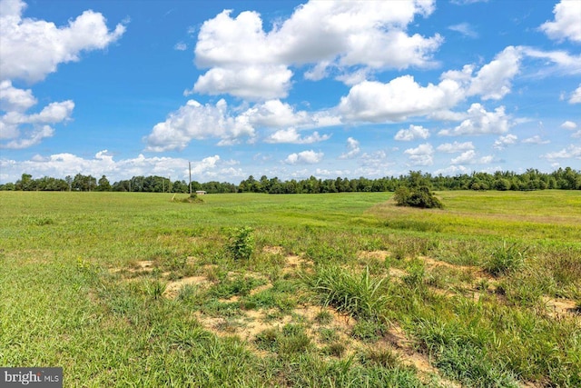 view of nature featuring a rural view