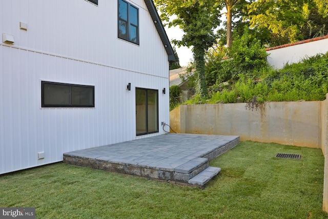 exterior space with a patio area