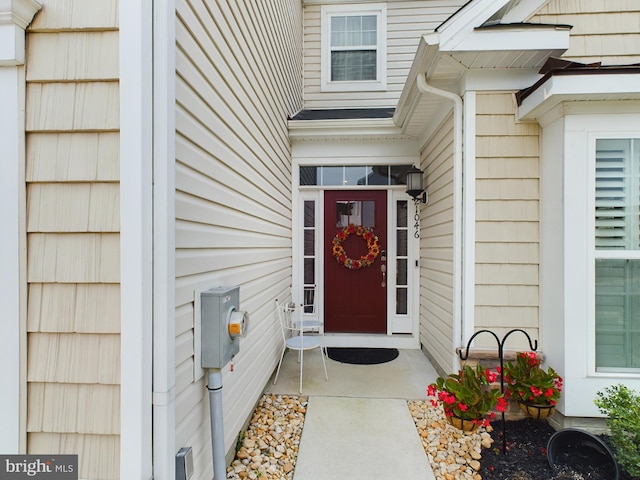 view of entrance to property