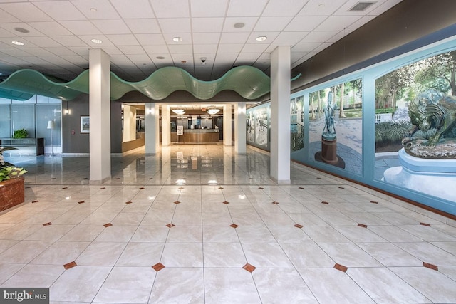 view of community lobby