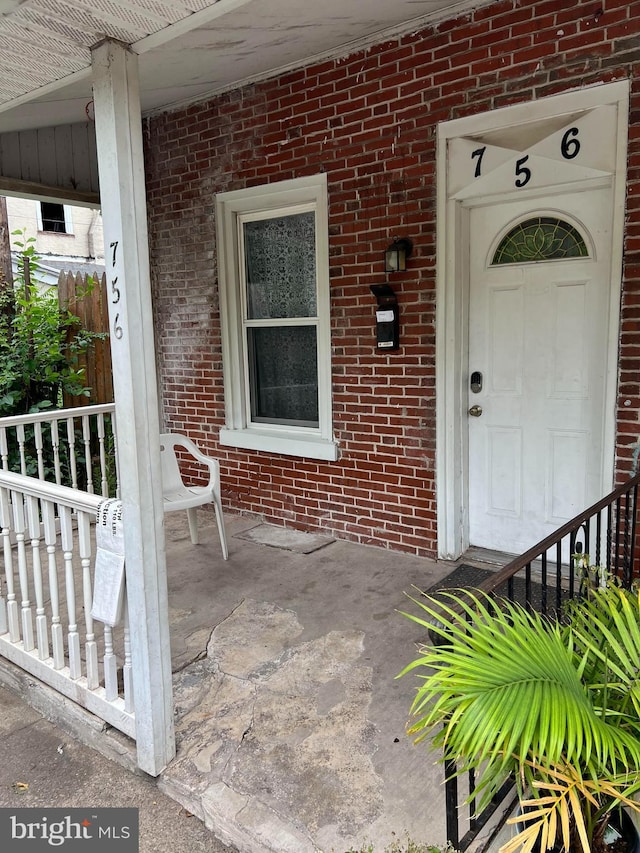 view of basement