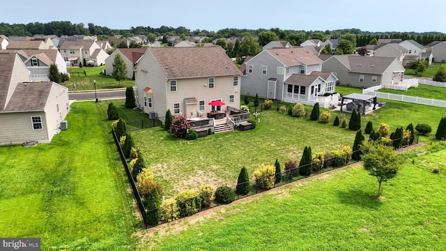 aerial view