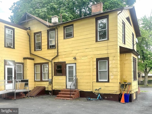 view of rear view of house