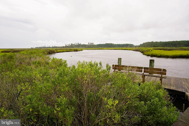 property view of water