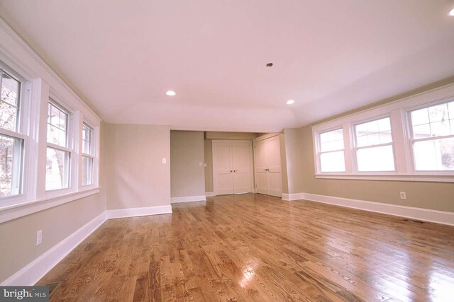 interior space featuring light hardwood / wood-style floors