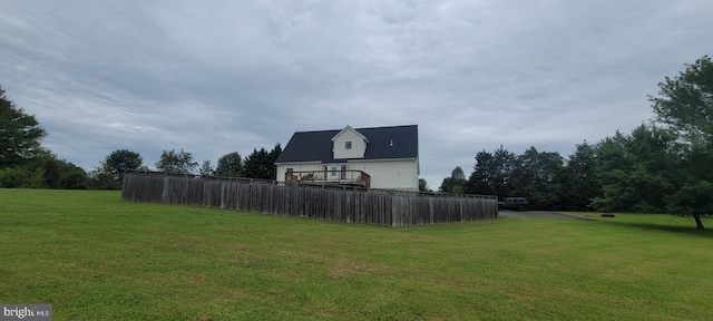 view of yard