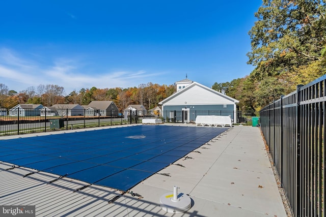 view of pool