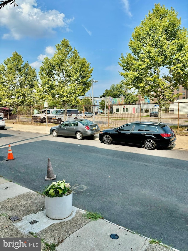 view of parking / parking lot