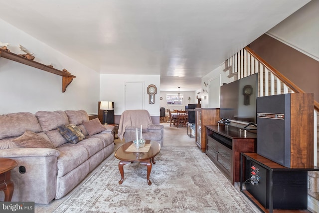 view of living room