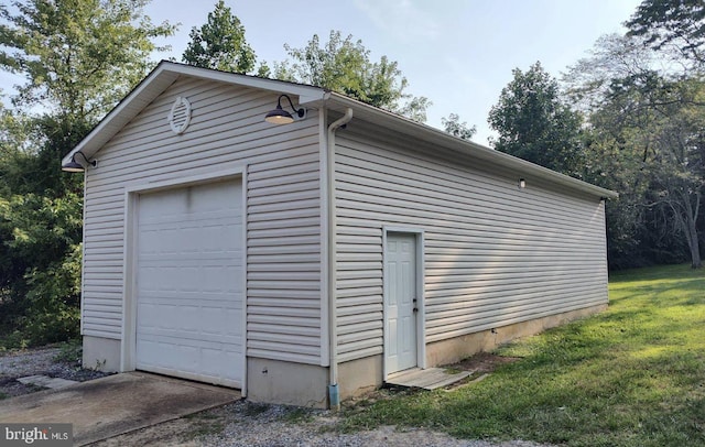 705 Franklinville Rd, Mullica Hill, NJ 08062 - view of detached garage