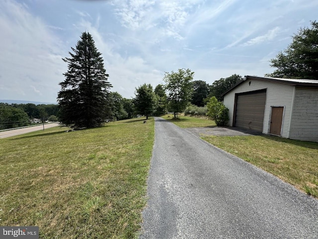 view of road