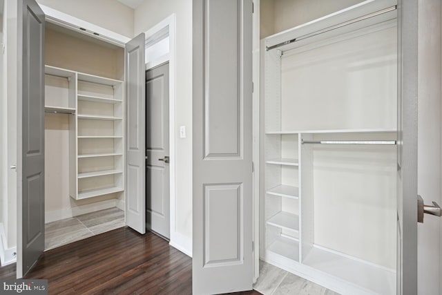 view of closet