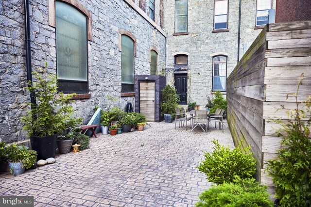 view of patio / terrace featuring outdoor dining area