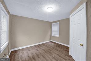 interior space featuring dark wood-type flooring