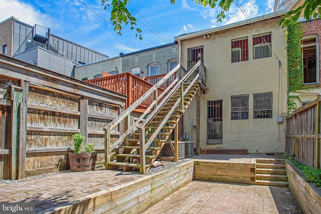 back of house featuring a patio area