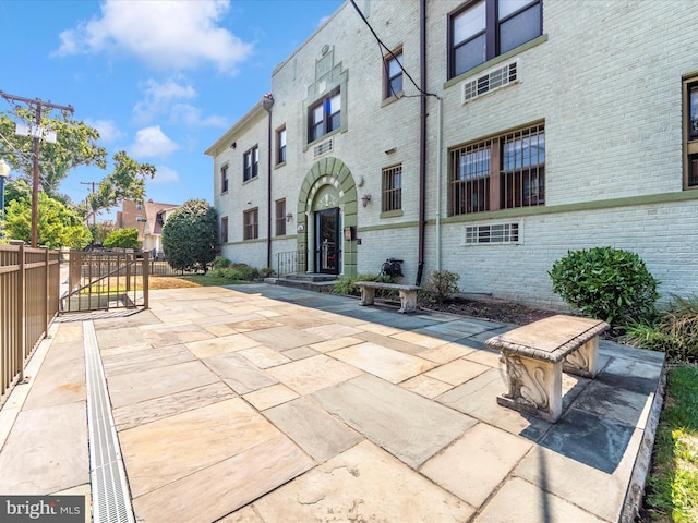 exterior space with a patio area