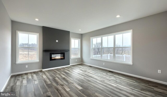 living room featuring light wood-type flooring