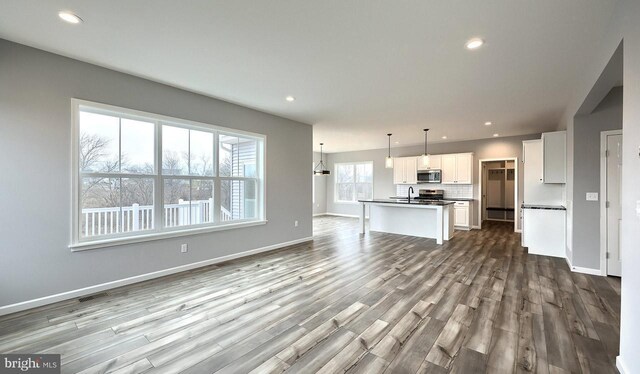 entryway with a healthy amount of sunlight and light wood-type flooring