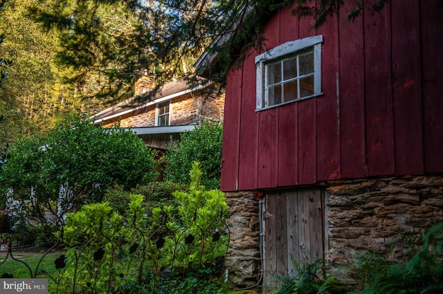 view of property exterior