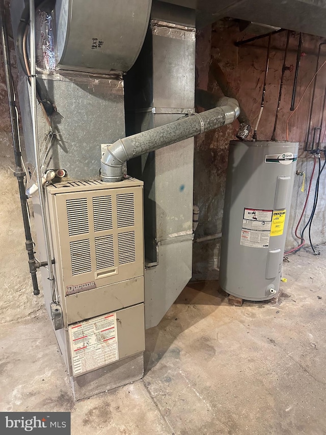 utilities with electric water heater