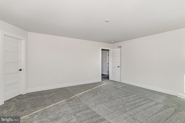 empty room featuring carpet