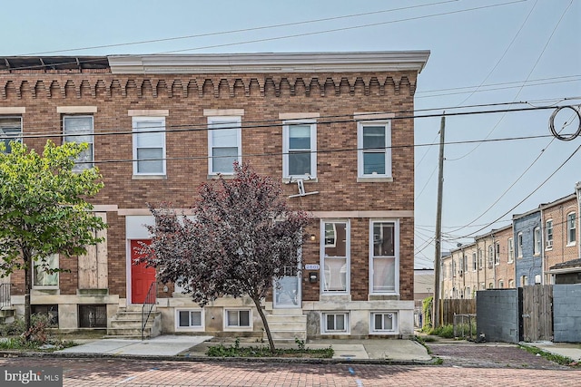 view of townhome / multi-family property