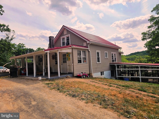 view of front of house