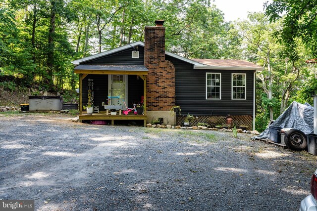 view of front of house