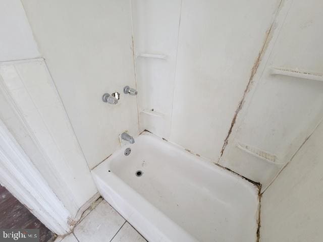 bathroom featuring tile patterned flooring