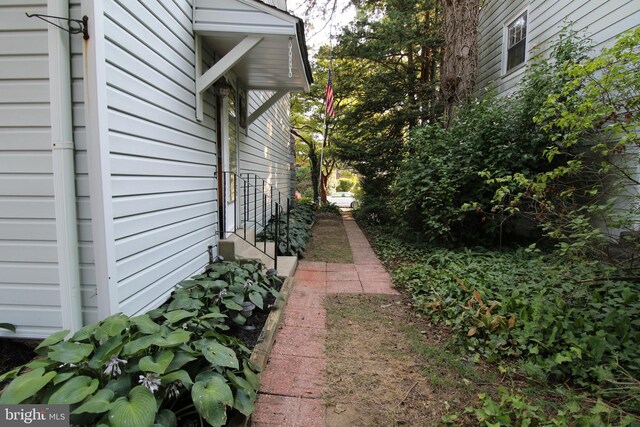 view of property exterior