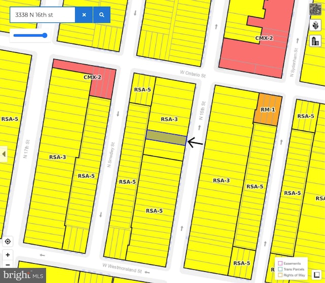 3338 N 16th St, Philadelphia PA, 19140 land for sale