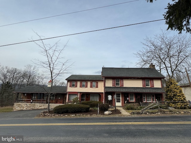 view of front of house