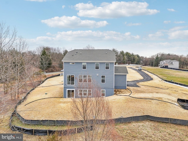 view of back of house