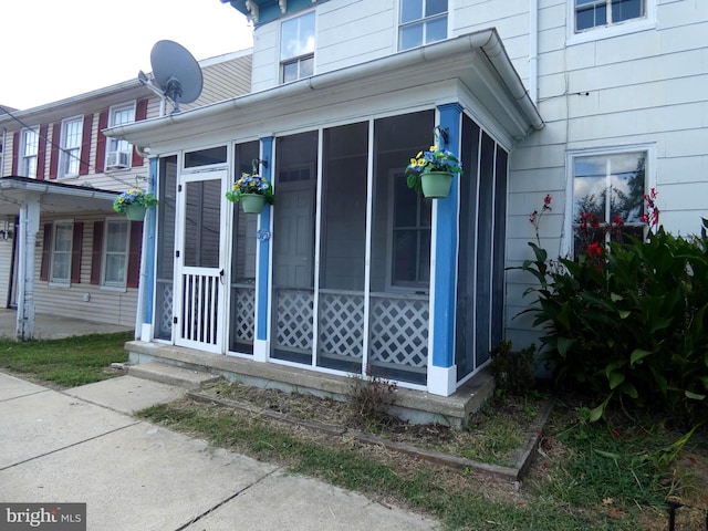 view of property entrance