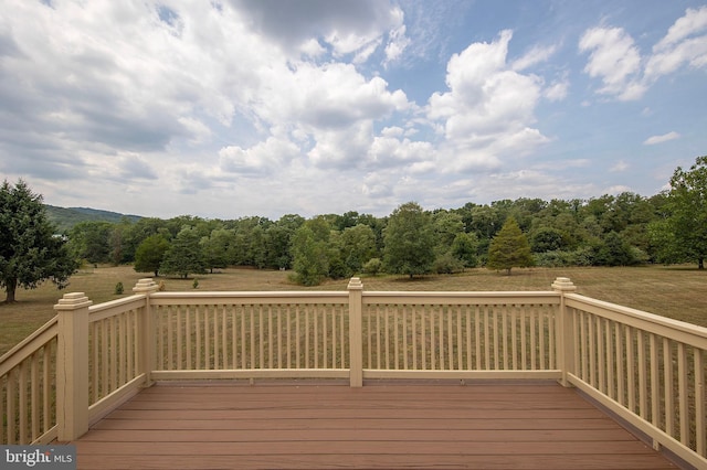 view of deck