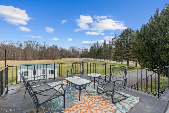 view of patio