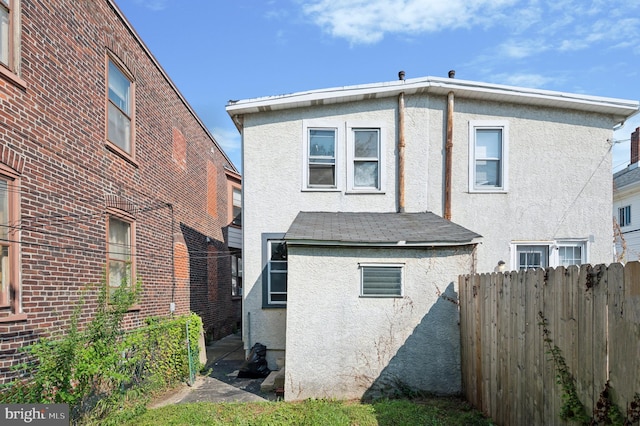 view of rear view of property