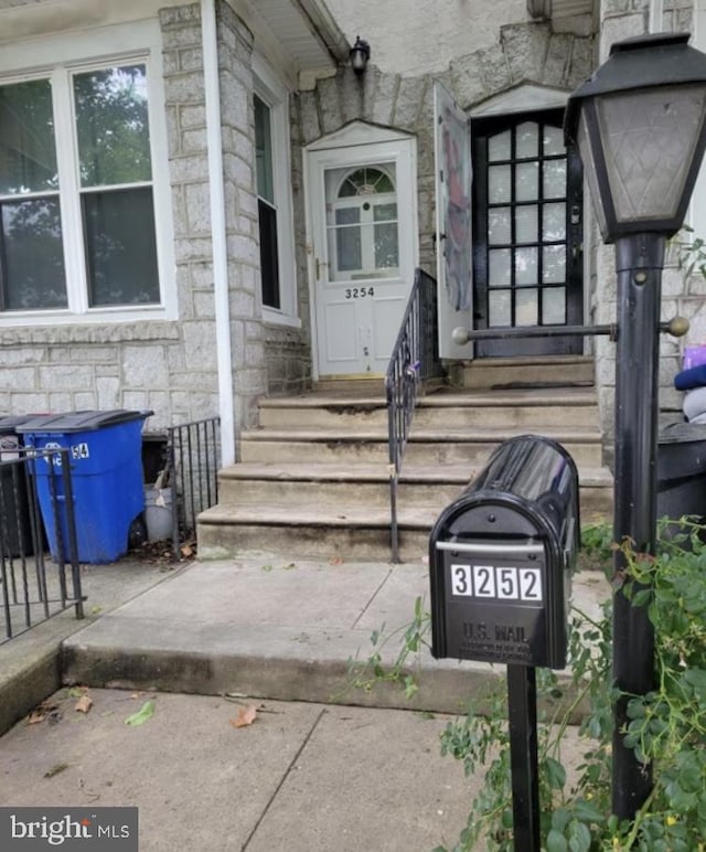 view of entrance to property