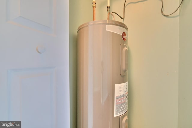 room details featuring water heater