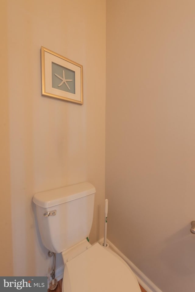 bathroom with toilet