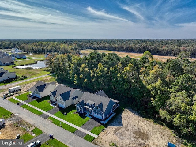 14274 Schooner Run Unit 83, Ellendale, DE 19941 - aerial view of a nearby body of water and a forest