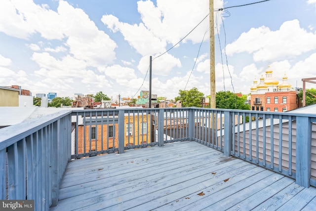 view of deck