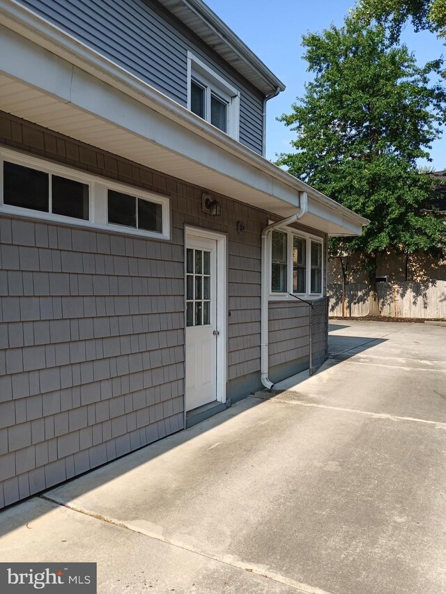 view of front facade featuring a patio area