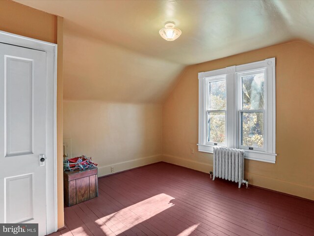 spare room with ornamental molding, carpet flooring, and radiator