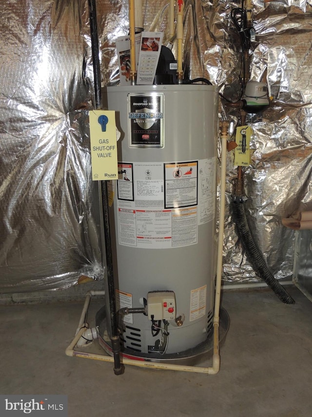 utilities with gas water heater