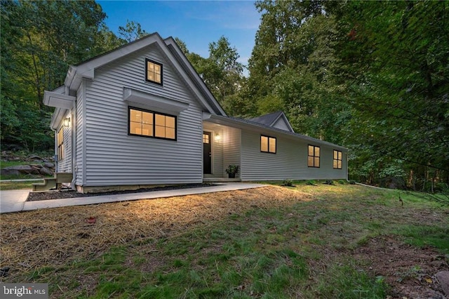 view of rear view of house