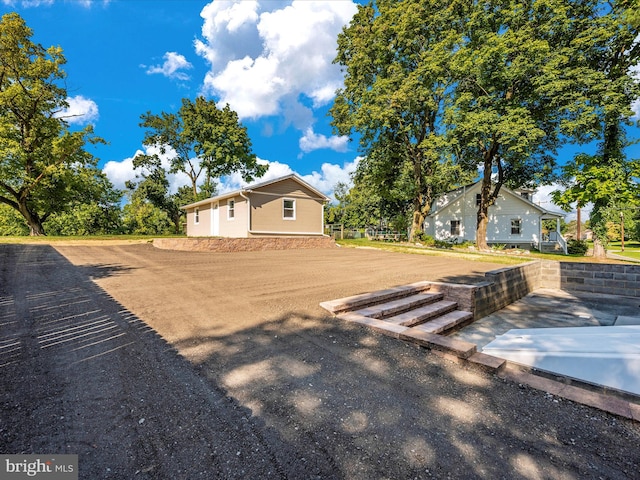 view of ranch-style home