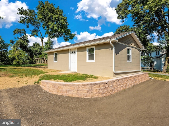 view of ranch-style house