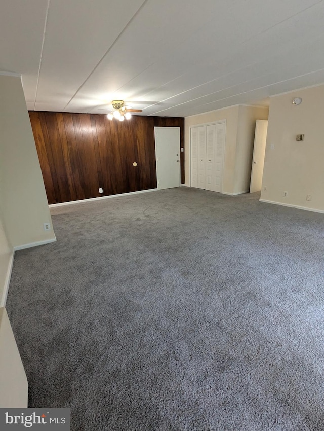 interior space featuring carpet floors